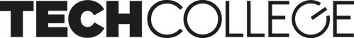 Techcollege logo Sort.png